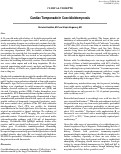 Cover page: Cardiac Tamponade in Coccidioidomycosis