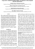 Cover page: Large-Scale vs Small-Scale Spatial Abilities: Development of a Broad Spatial Activities Questionnaire