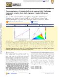 Cover page: Thermodynamics of Antisite Defects in Layered NMC Cathodes: Systematic Insights from High-Precision Powder Diffraction Analyses