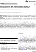 Cover page: Phase I/II randomized study of proton beam with anti-VEGF for exudative age-related macular degeneration: long-term results.