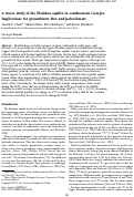 Cover page: A tracer study of the Floridan Aquifer in southeastern Georgia: Implications for groundwater flow and paleoclimate