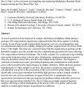 Cover page: The U-Tube: A Novel System for Sampling and Analyzing Multiphase Borehole Fluid Samples during the Frio Brine Pilot Test