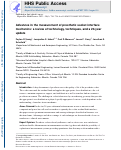 Cover page: Advances in the measurement of prosthetic socket interface mechanics: a review of technology, techniques, and a 20-year update.