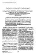 Cover page: Spectrophotometric assay for ornithine decarboxylase