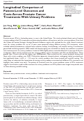 Cover page: Longitudinal Comparison of Patient-Level Outcomes and Costs Across Prostate Cancer Treatments With Urinary Problems