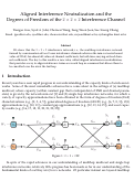 Cover page: Aligned Interference Neutralization and the Degrees of Freedom of the 2x2x2 Interference Channel