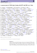 Cover page: A measurement of CMB cluster lensing with SPT and DES year 1 data