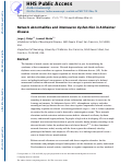 Cover page: Network abnormalities and interneuron dysfunction in Alzheimer disease.