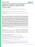 Cover page: Optimum Care of AKI Survivors Not Requiring Dialysis after Discharge: An AKINow Recovery Workgroup Report.