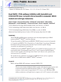 Cover page: Dual MEK/AKT inhibition with trametinib and GSK2141795 does not yield clinical benefit in metastatic NRAS-mutant and wild-type melanoma.