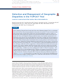 Cover page: Detection and Management of Geographic Disparities in the TOPCAT Trial Lessons Learned and Derivative Recommendations