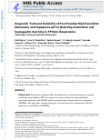 Cover page: Diagnostic yield and reliability of post-prandial high-resolution manometry and impedance-ph for detecting rumination and supragastric belching in PPI non-responders.