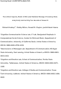 Cover page: The limited capacity model of motivated mediated message processing: meta-analytically summarizing two decades of research