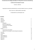 Cover page: Frustrated Lewis Pair Pedagogy: Expanding Core Undergraduate Curriculum and Reinforcing Fundamental Thermodynamic Concepts