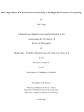 Cover page: Fast Algorithms for Transmission Switching with High Performance Computing