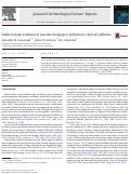 Cover page: Stable isotope evidence of juvenile foraging in prehistoric Central California