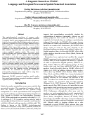 Cover page: A Linguistic Remark on SNARC: Language and Perceptual Processes in Spatial-Numerical Association