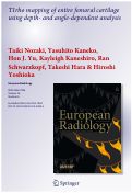 Cover page: T1rho mapping of entire femoral cartilage using depth- and angle-dependent analysis