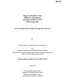 Cover page: Report of Field Site Visit District 3, Sacramento Interstate 5, PM 17.2-17.9 RAC-O Overlay