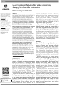 Cover page: Local treatment failure after globe-conserving therapy for choroidal melanoma