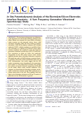 Cover page: In Situ Potentiodynamic Analysis of the Electrolyte/Silicon Electrodes Interface Reactions - A Sum Frequency Generation Vibrational Spectroscopy Study