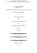 Cover page: Conceptualizing Agricultural Sustainability: Valuing Ecosystem Services in the Assessment of Cover Crops