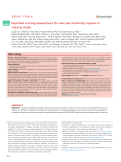 Cover page: Popliteal scoring assessment for vascular extremity injuries in trauma study.