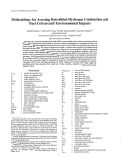 Cover page: Methodology for Assessing Retrofitted Hydrogen Combustion and Fuel Cell Aircraft Environmental Impacts