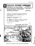 Cover page: THE LBL/UCSB 76Ge DOUBLE BETA DECAY EXPERIMENT: FIRST RESULTS