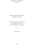 Cover page: Performance Debugging Frameworks for FPGA High-Level Synthesis