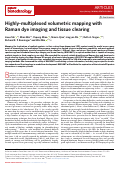 Cover page: Highly-multiplexed volumetric mapping with Raman dye imaging and tissue clearing