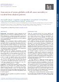 Cover page: Association of serum globulin with all-cause mortality in incident hemodialysis patients.