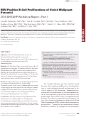 Cover page: EBV-Positive B-Cell Proliferations of Varied Malignant Potential: 2015 SH/EAHP Workshop Report-Part 1.