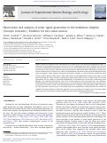 Cover page: Observation and analysis of sonar signal generation in the bottlenose dolphin (<em>Tursiops truncatus): </em>Evidence for two sonar sources