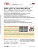 Cover page: Dynamics of Nanoscale Dendrite Formation in Solution Growth Revealed Through in Situ Liquid Cell Electron Microscopy