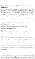 Cover page: Complete genome sequence of Saccharomonospora viridis type strain (P101T)