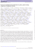 Cover page: Non-local contribution from small scales in galaxy–galaxy lensing: comparison of mitigation schemes