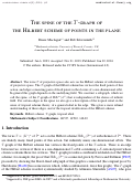 Cover page: The spine of the \(T\)-graph of the Hilbert scheme of points in the plane