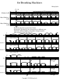 Cover page: For Breathing Machines