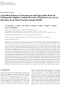 Cover page: Controlled Release of Vancomycin and Tigecycline from an Orthopaedic Implant Coating Prevents Staphylococcus aureus Infection in an Open Fracture Animal Model