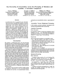 Cover page: The Processing of Associations versus the Processing of Relations and Symbols : A Systematic Comparison