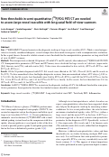 Cover page: New thresholds in semi-quantitative [18F]FDG PET/CT are needed to assess large vessel vasculitis with long-axial field-of-view scanners.