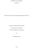 Cover page: Stochastic Characterization of Aftershock Building Seismic Performance