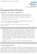 Cover page: Bromodomain Proteins in HIV Infection