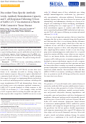 Cover page: Discordant Virus-Specific Antibody Levels, Antibody Neutralization Capacity, and T-cell Responses Following 3 Doses of SARS-CoV-2 Vaccination in a Patient With Connective Tissue Disease