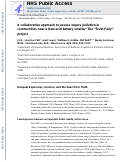 Cover page: A Collaborative Approach to Assess Legacy Pollution in Communities Near a Lead-Acid Battery Smelter: The Truth Fairy Project.