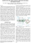 Cover page: Particle-in-Cell Simulations of the VENUS Ion Beam Transport System