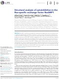 Cover page: Structural analysis of autoinhibition in the Ras-specific exchange factor RasGRP1