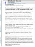 Cover page: The relationship between frailty and cirrhosis etiology: From the Functional Assessment in Liver Transplantation (FrAILT) Study