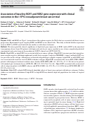 Cover page: Association of baseline ROR1 and ROR2 gene expression with clinical outcomes in the I-SPY2 neoadjuvant breast cancer trial